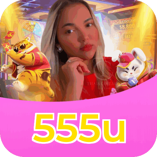 Plataforma 555u mostrando interface moderna, jogos certificados e recursos de segurança licenciados